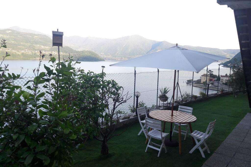 Appartamento Sul Lago D'Iseo Tavernola Bergamasca Ngoại thất bức ảnh