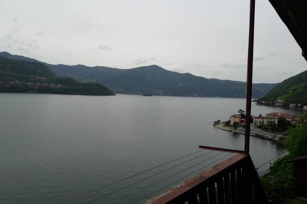 Appartamento Sul Lago D'Iseo Tavernola Bergamasca Ngoại thất bức ảnh